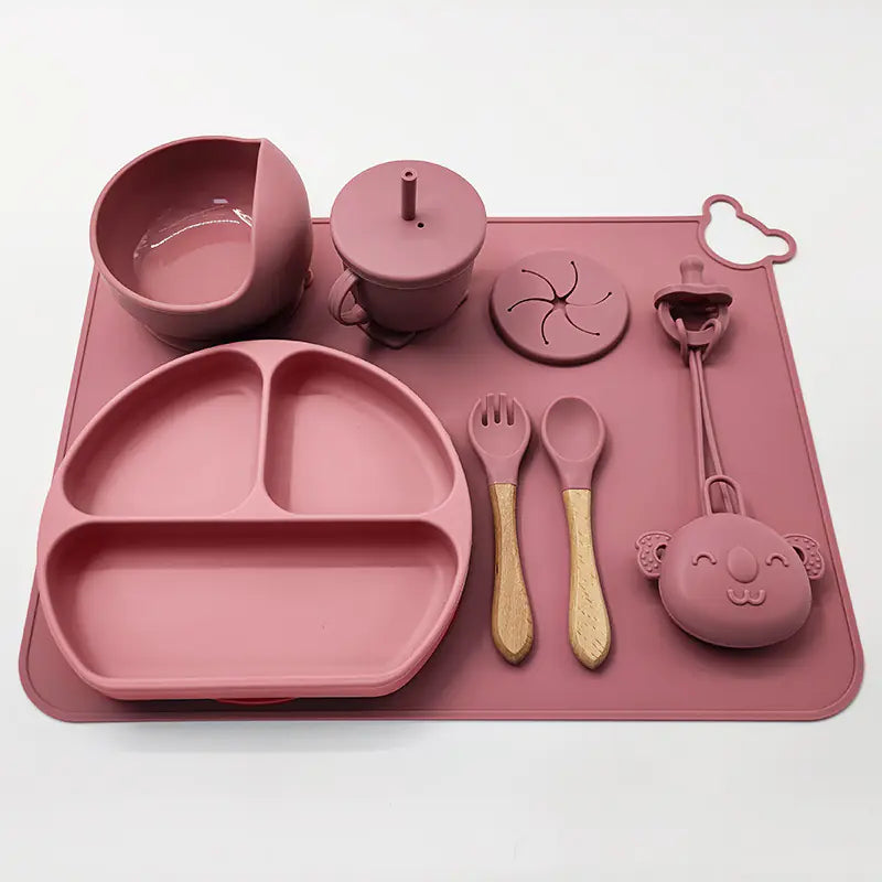 Silicone Baby Feeding Set