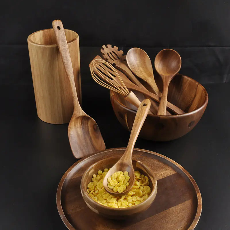 Bamboo Kitchen Utensil Set