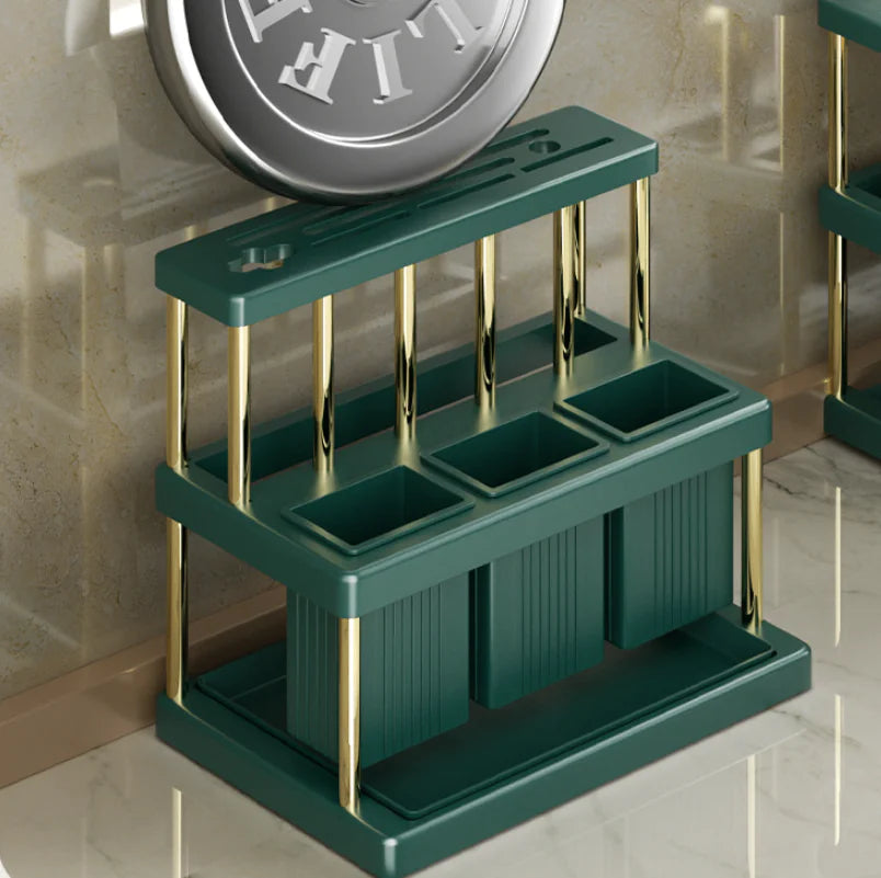 Multifunctional Utensil Storage Rack