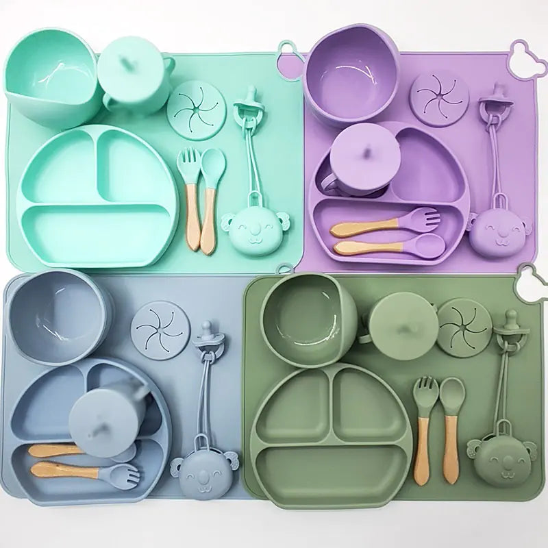 Silicone Baby Feeding Set