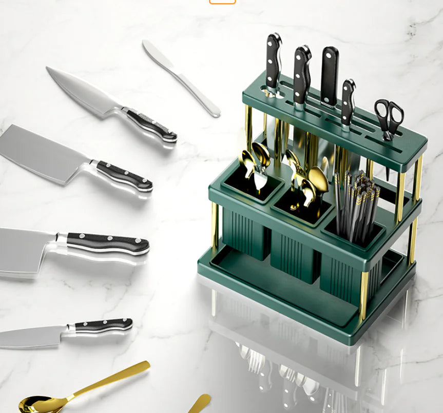 Multifunctional Utensil Storage Rack