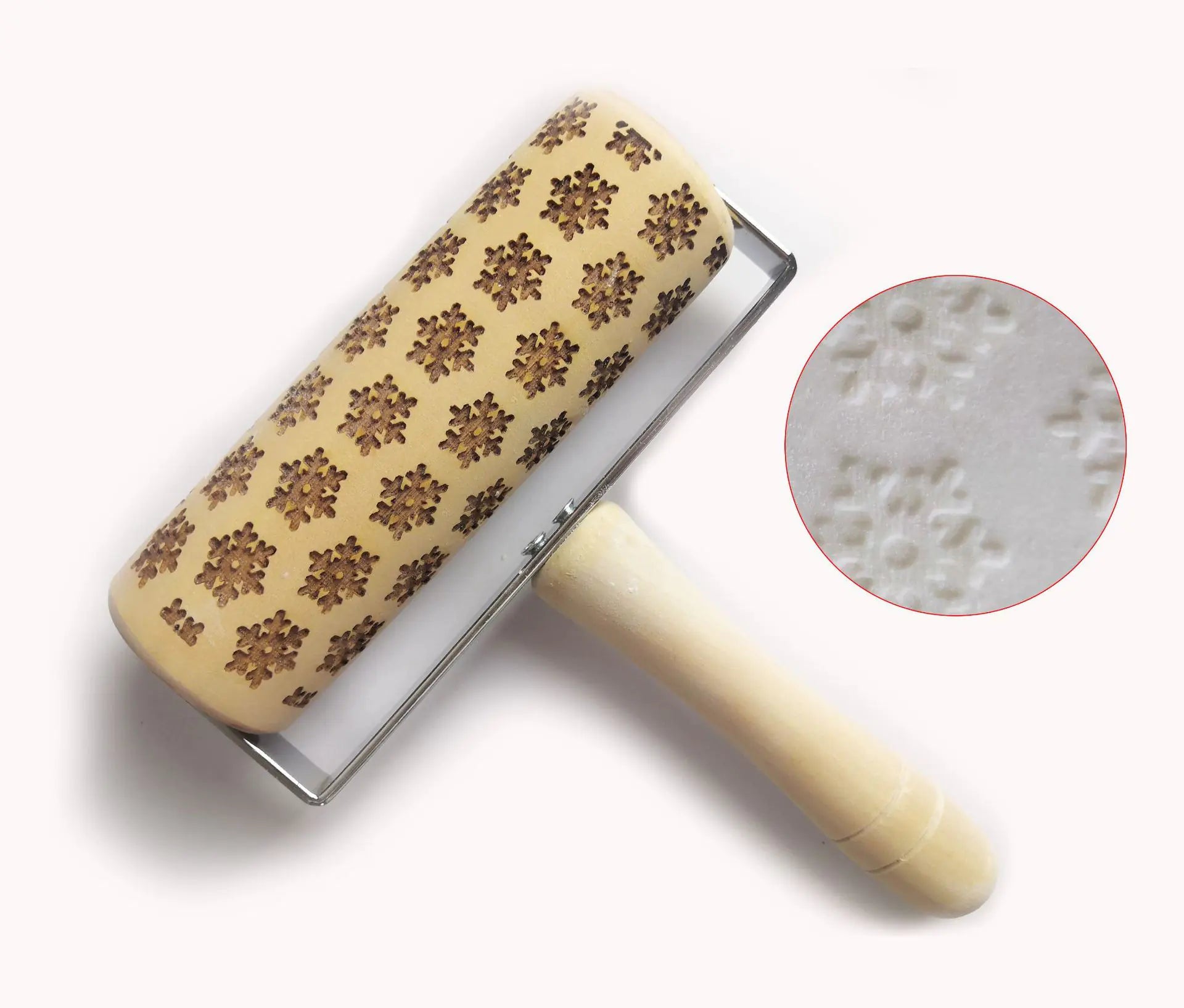 Christmas Print Rolling Pin