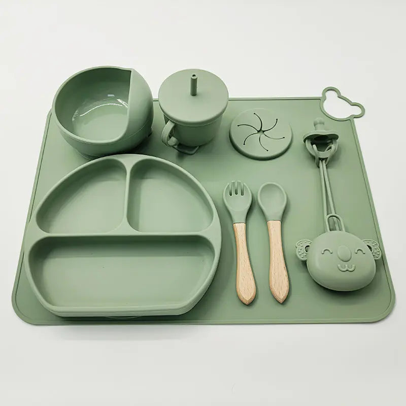 Silicone Baby Feeding Set