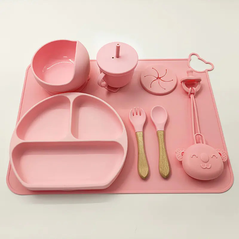 Silicone Baby Feeding Set