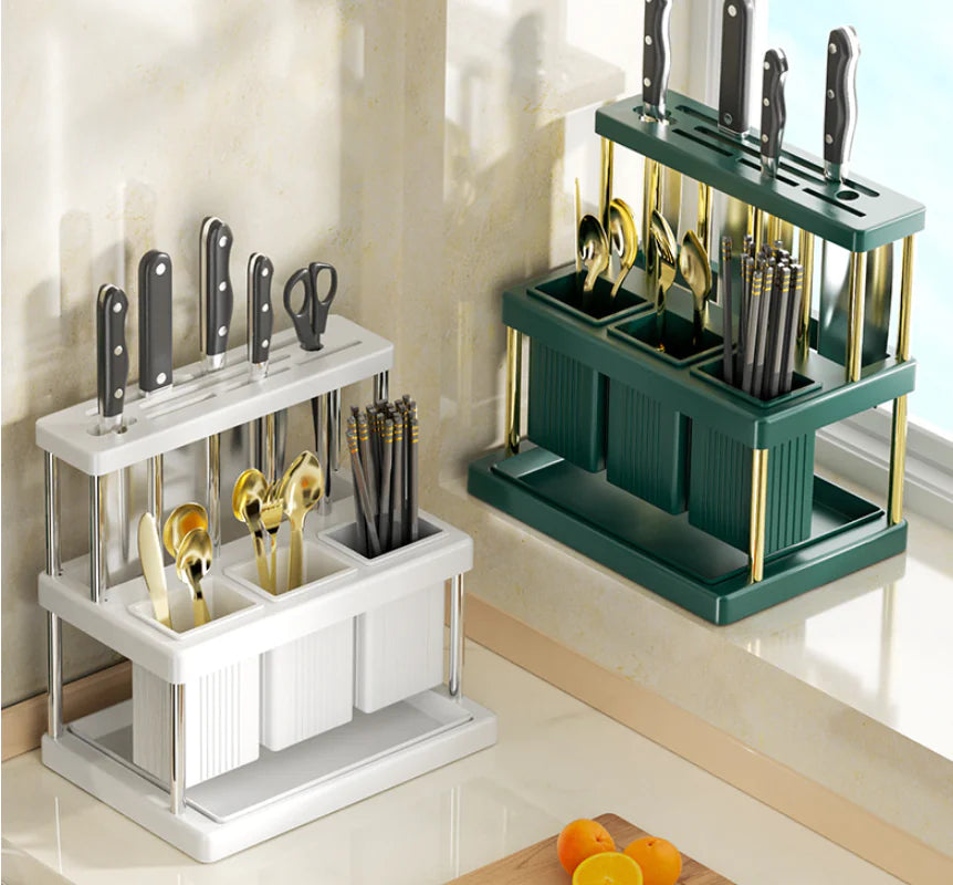 Multifunctional Utensil Storage Rack